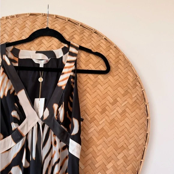 ROBERTO CAVALLI TARGET AUSTRALIA BROWN ANIMAL PRINT MAXI DRESS RESORT-WEAR NWT - Picture 8 of 15